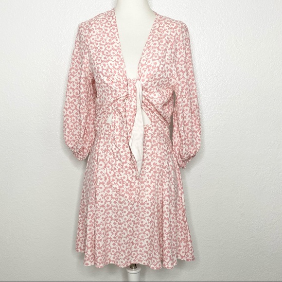 Dresses & Skirts - BNDI Pink Floral Print Dress